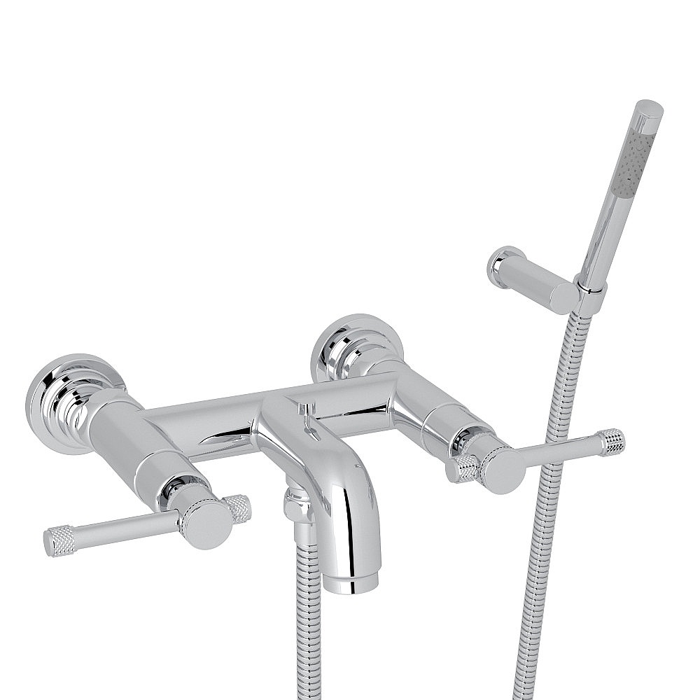 Rohl A3302ILAPC Campo™ Exposed Wall Mount Tub Filler - Polished Chrome
