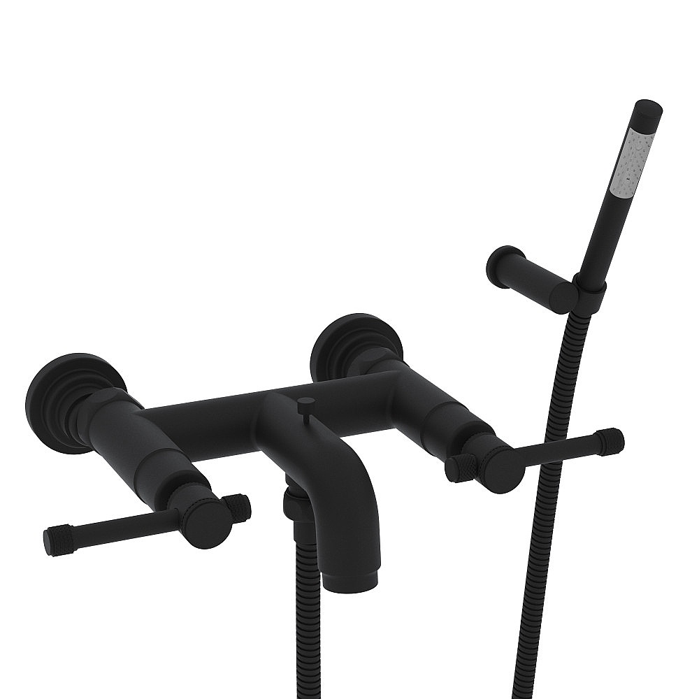 Rohl A3302ILMB Campo™ Exposed Wall Mount Tub Filler - Matte Black