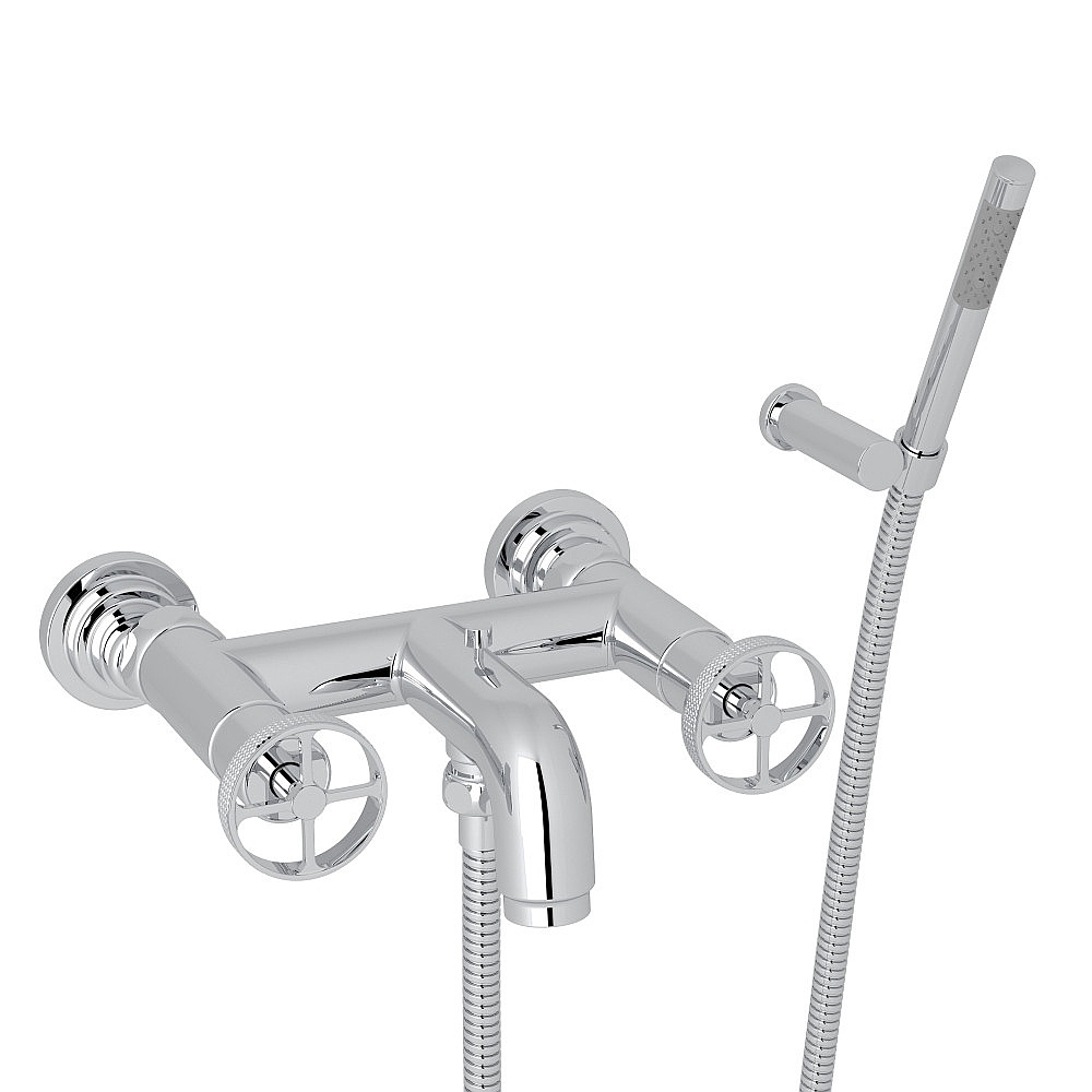 Rohl A3302IWAPC Campo™ Exposed Wall Mount Tub Filler - Polished Chrome