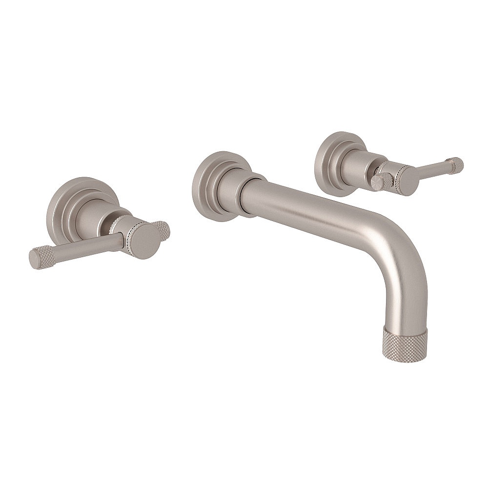 Rohl A3307ILSTNTO-2 Campo™ Wall Mount Lavatory Faucet Trim - Satin Nickel