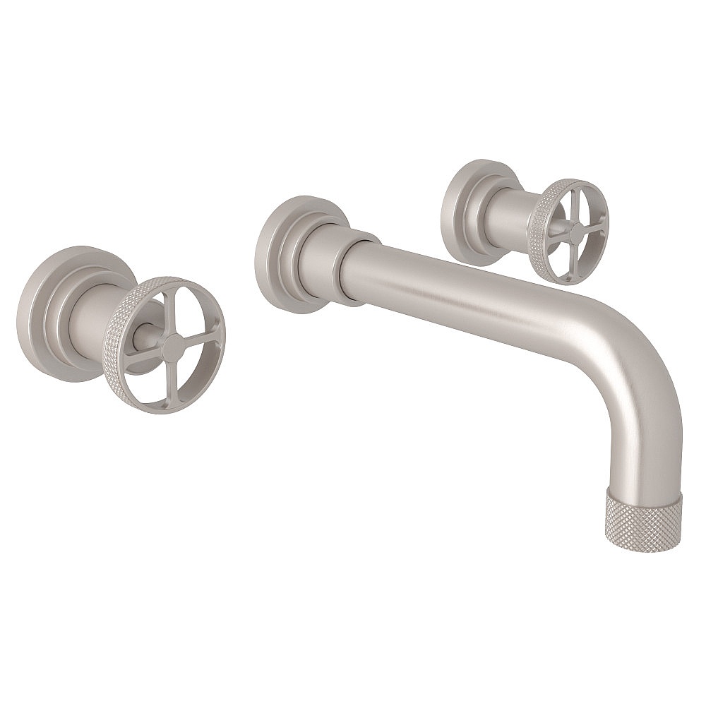 Rohl A3307IWSTNTO-2 Campo™ Wall Mount Lavatory Faucet Trim - Satin Nickel