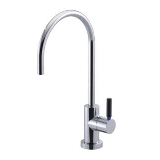 Rubinet 8FCN1CHMB Cold Water Drinking Faucet Contemporary - Chrome/Matte Black