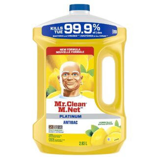 Mr. Clean 505-3077210978 Multi-Surface Platinum Disinfectant Lemon, 2.93L