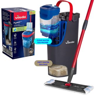 Vileda 175772 H2prO Flat Mop System