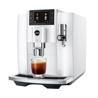 Jura 15683 E8 Espresso Machine - Piano White