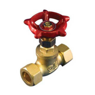 Schultz 105-514 3/4" Stop Valve - Brass