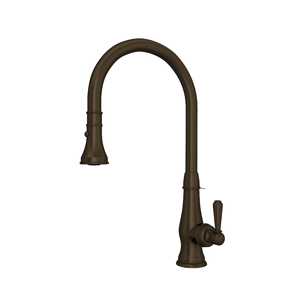 Rohl A3420LMTCB-2 Patrizia™ Pull-Down Kitchen Faucet - Tuscan Brass