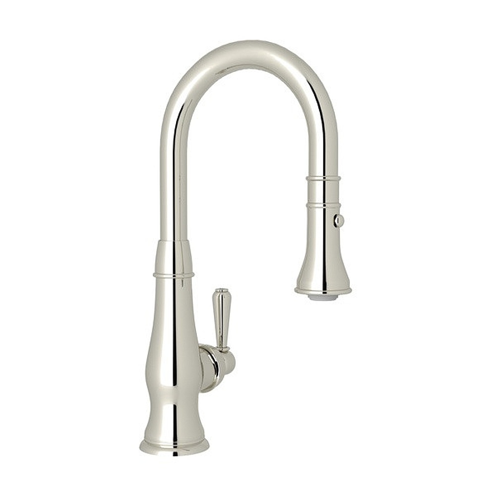 Rohl A3420SLMPN-2 Patrizia™ Pull-Down Bar/Food Prep Kitchen Faucet - Polished Nickel