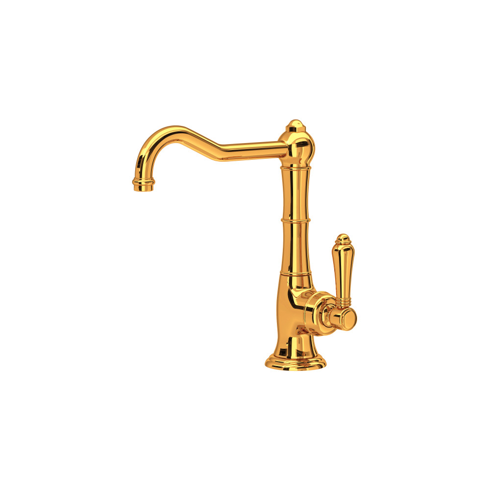 Rohl A3650/6.5LMIB-2 Acqui® Bar/Food Prep Kitchen Faucet - Italian Brass
