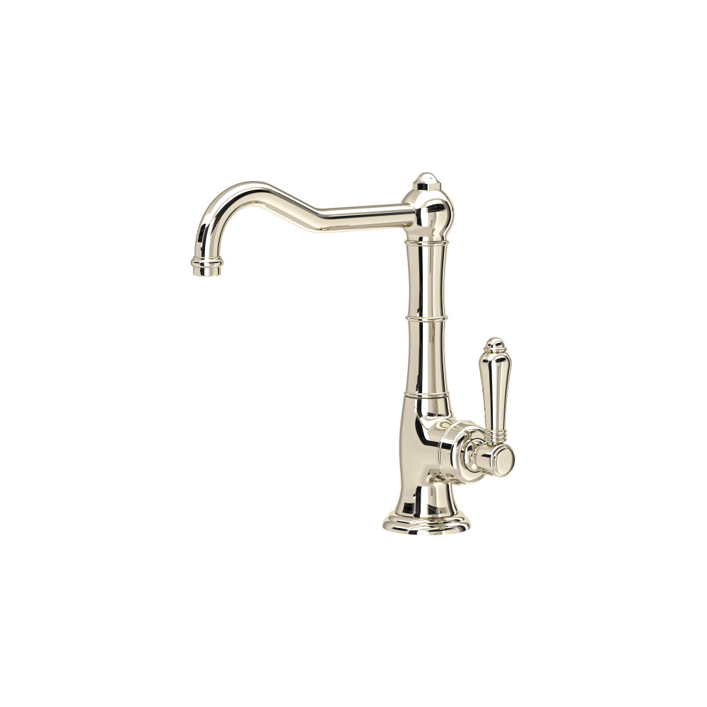 Rohl A3650/6.5LMPN-2 Acqui® Bar/Food Prep Kitchen Faucet - Polished Nickel