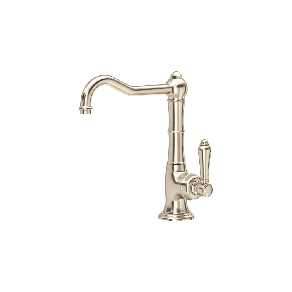 Rohl A3650/6.5LMSTN-2 Acqui® Bar/Food Prep Kitchen Faucet - Satin Nickel