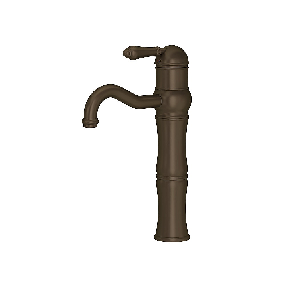 Rohl A3672LMTCB-2 Acqui® Single Handle Tall Lavatory Faucet - Tuscan Brass