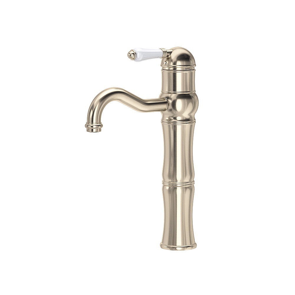 Rohl A3672LPSTN-2 Acqui® Single Handle Tall Lavatory Faucet - Satin Nickel