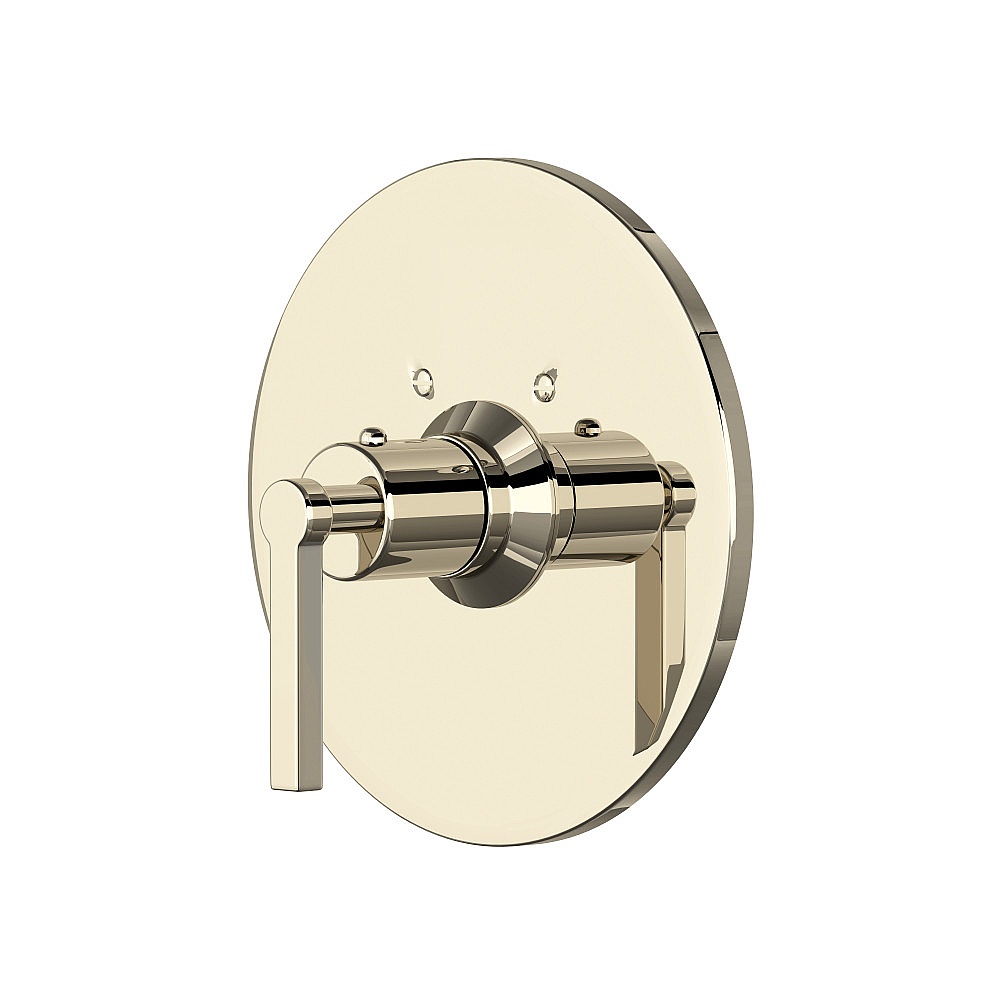 Rohl A4214LMPN Lombardia® 3/4" Thermostatic Trim Without Volume Control - Polished Nickel