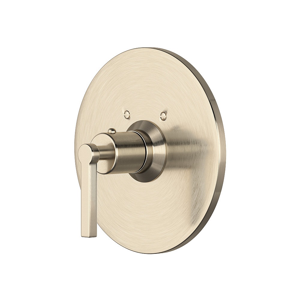 Rohl A4214LMSTN Lombardia® 3/4" Thermostatic Trim Without Volume Control - Satin Nickel