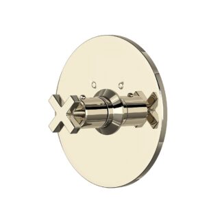 Rohl A4214XMPN Lombardia® 3/4" Thermostatic Trim Without Volume Control - Polished Nickel