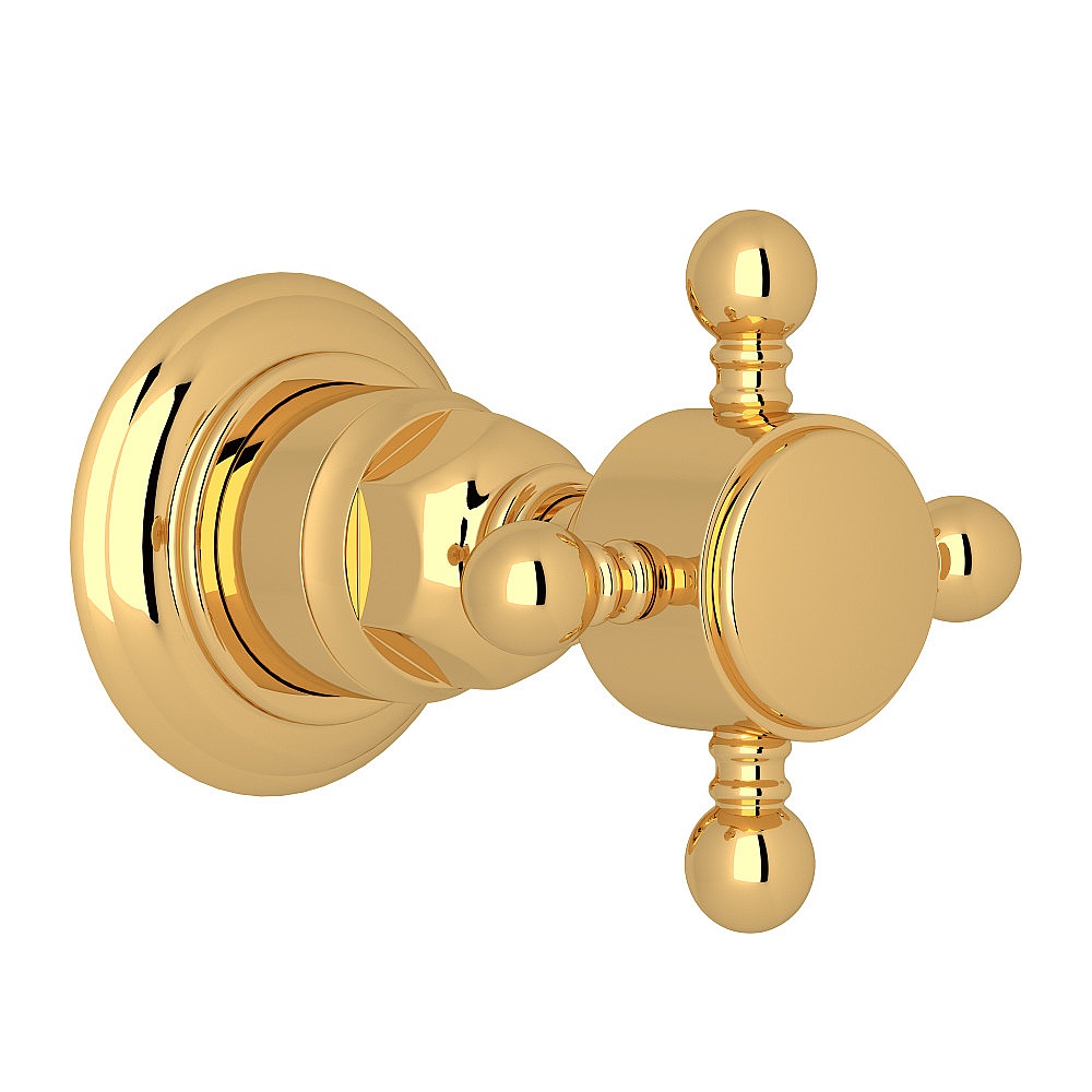 Rohl A4912XMULBTO Trim For Volume Control And Diverter - Unlacquered Brass