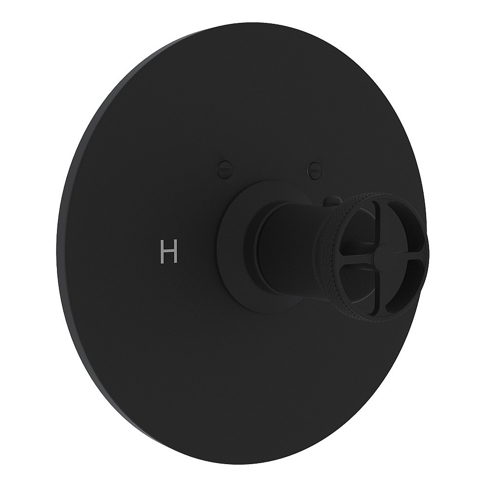 Rohl A4914IWMB Campo™ 3/4" Thermostatic Trim Without Volume Control - Matte Black