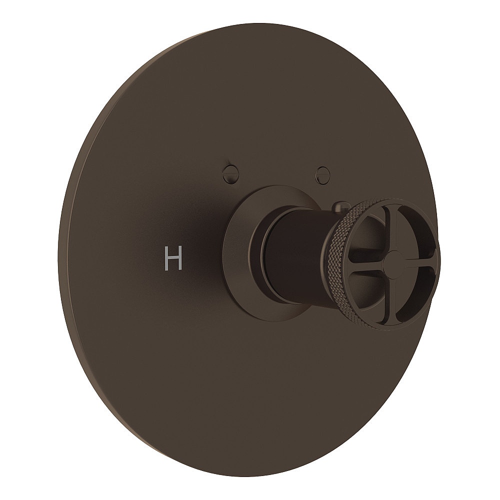 Rohl A4914IWTCB Campo™ 3/4" Thermostatic Trim Without Volume Control - Tuscan Brass