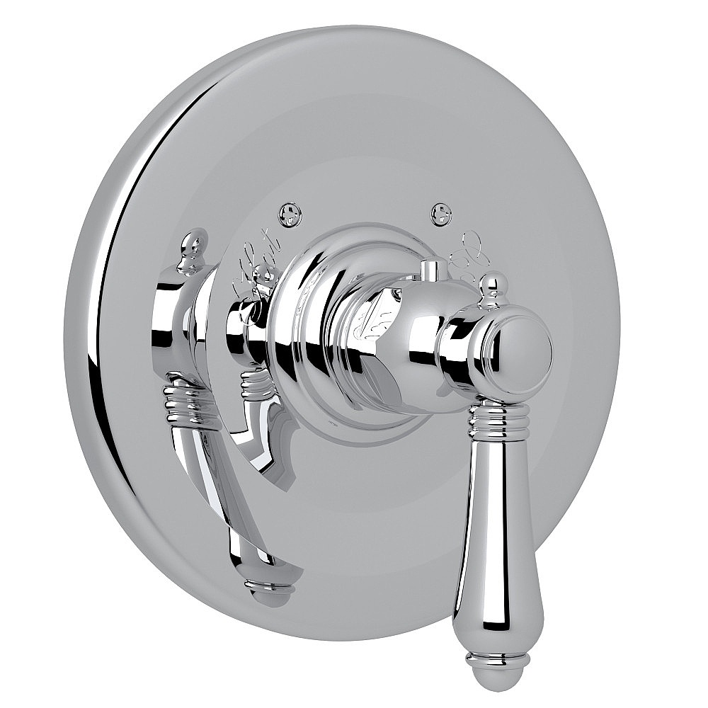 Rohl A4914LMAPC 3/4" Thermostatic Trim Without Volume Control - Polished Chrome