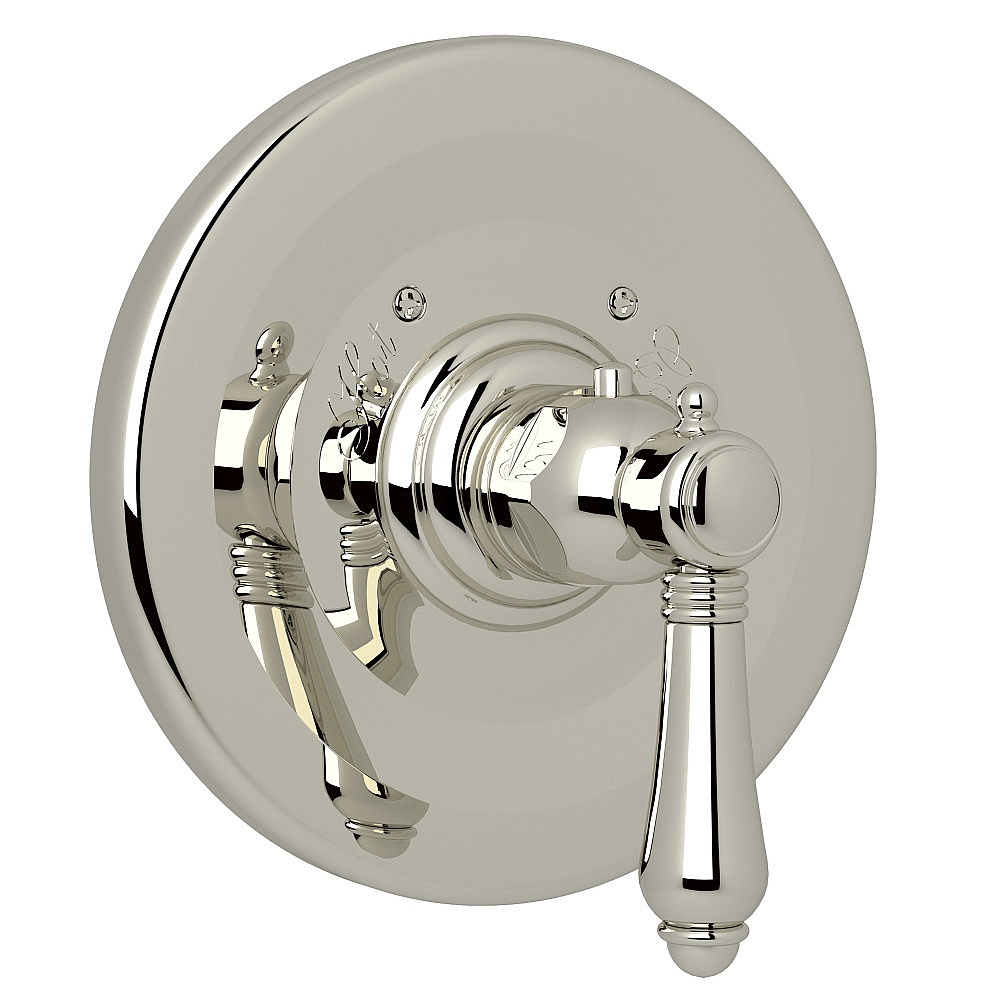 Rohl A4914LMPN 3/4" Thermostatic Trim Without Volume Control - Polished Nickel