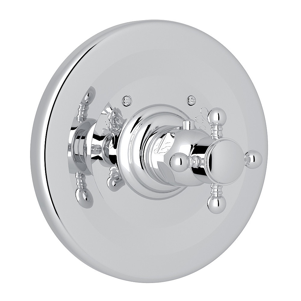 Rohl A4914XMAPC 3/4" Thermostatic Trim Without Volume Control - Polished Chrome