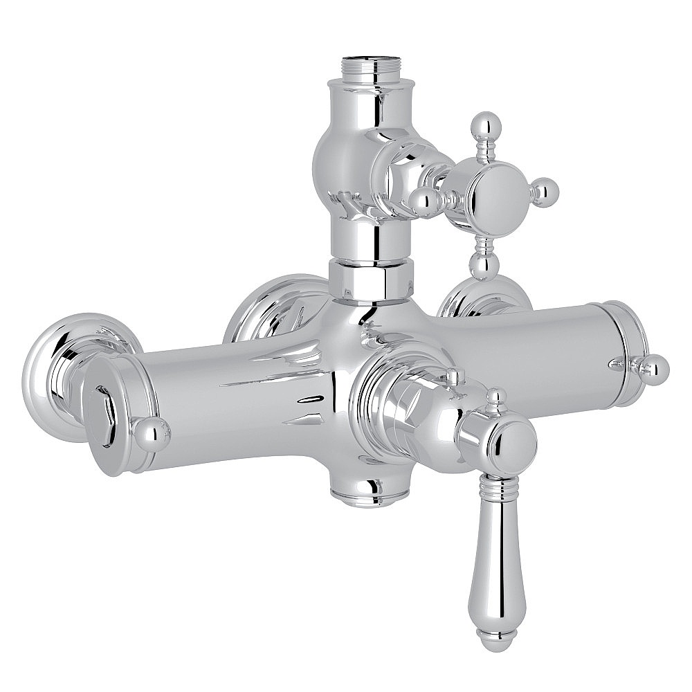 Rohl A4917XMAPC Exposed Therm Valve With Volume and Temperature Control - Polished Chrome