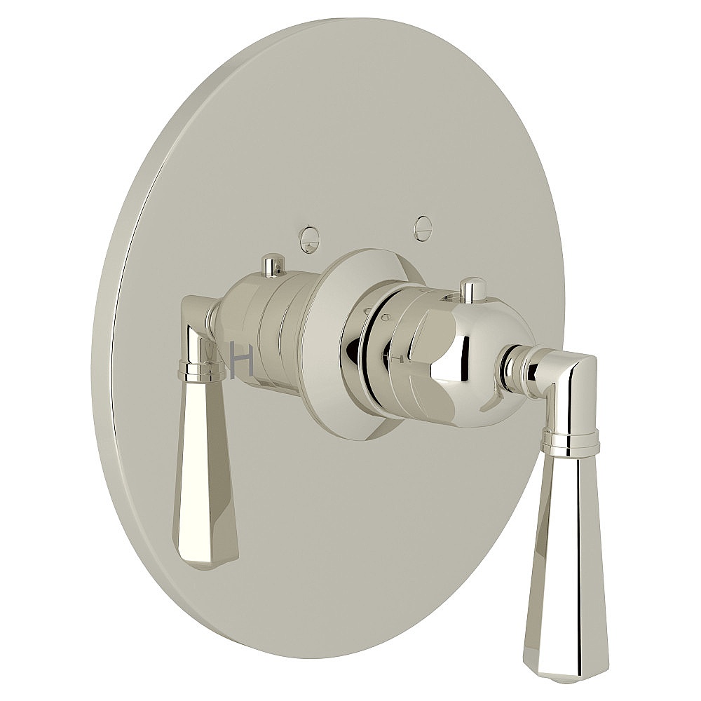 Rohl A4923LMPN San Giovanni™ 3/4" Thermostatic Trim Without Volume Control - Polished Nickel