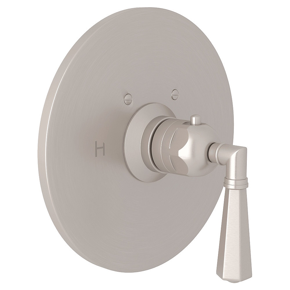 Rohl A4923LMSTN San Giovanni™ 3/4" Thermostatic Trim Without Volume Control - Satin Nickel