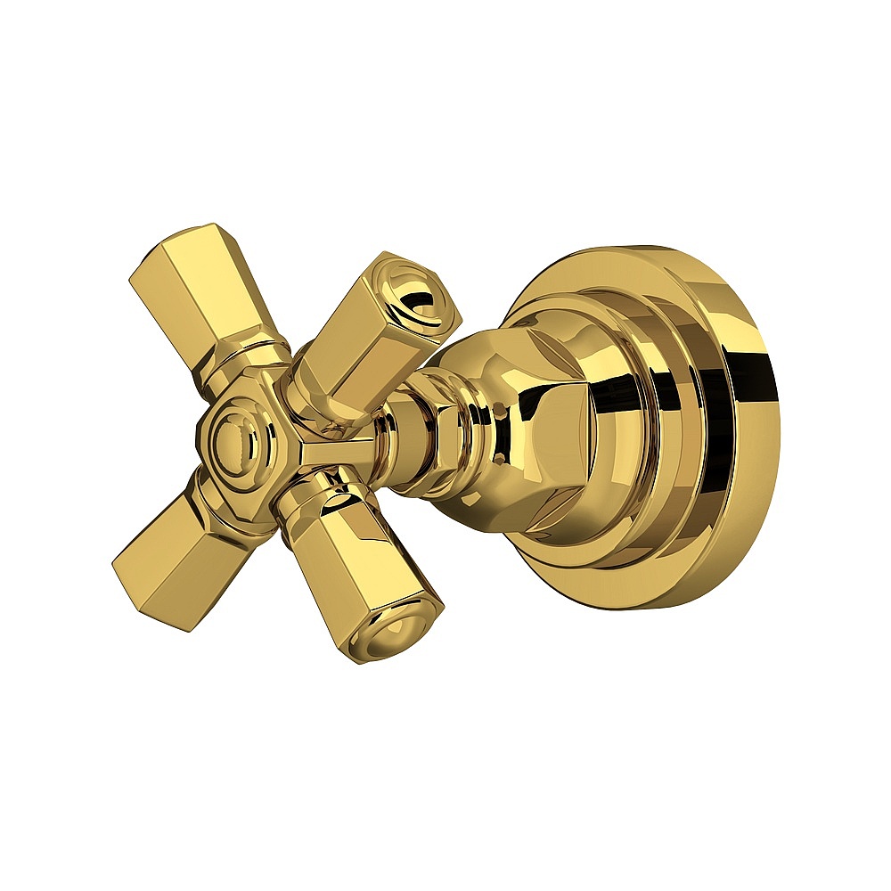 Rohl A4924XMULBTO San Giovanni™ Trim For Volume Control And Diverter - Unlacquered Brass