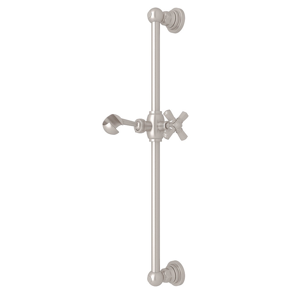 Rohl A8073XMSTN 21" Slide Bar - Satin Nickel