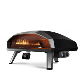 Ooni UU-P34500 Natural Gas-Powered Koda 2 Max Pizza Oven - Black & Stainless Steel