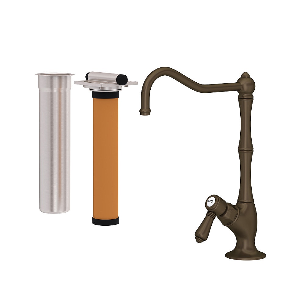 Rohl AKIT1435LMTCB-2 Acqui® Filter Kitchen Faucet Kit - Tuscan Brass