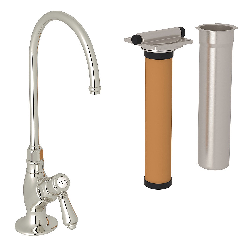 Rohl AKIT1635LMPN-2 San Julio® Filter Kitchen Faucet Kit - Polished Nickel