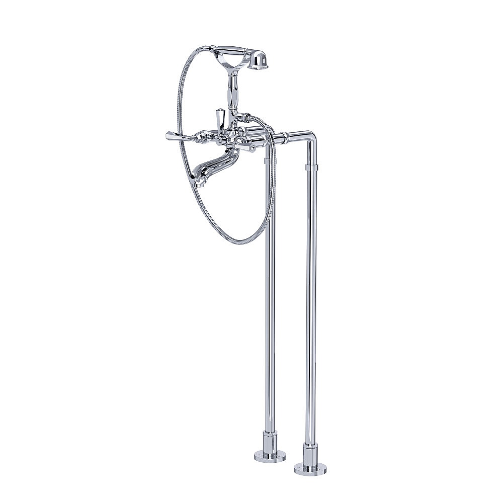 Rohl AKIT1901NLMAPC Palladian® Floor Mount Tub Filler - Polished Chrome