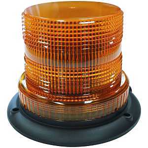 PM V764MA Micro Strobe Light, 12 V, LED Lamp, Amber Lens, 65 fpm Flash Rate