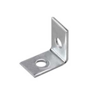 Onward 97X80BC Corner Brace, 1-1/8 in W, 8 in H, Steel, Zinc, 5 mm Thick Material