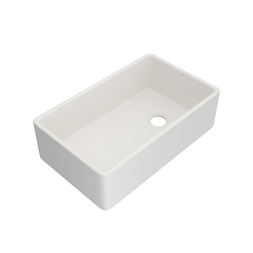 Rohl AL3220AF168 Allia™ 32" Fireclay Single Bowl Farmhouse Apron Front Kitchen Sink - Pergame