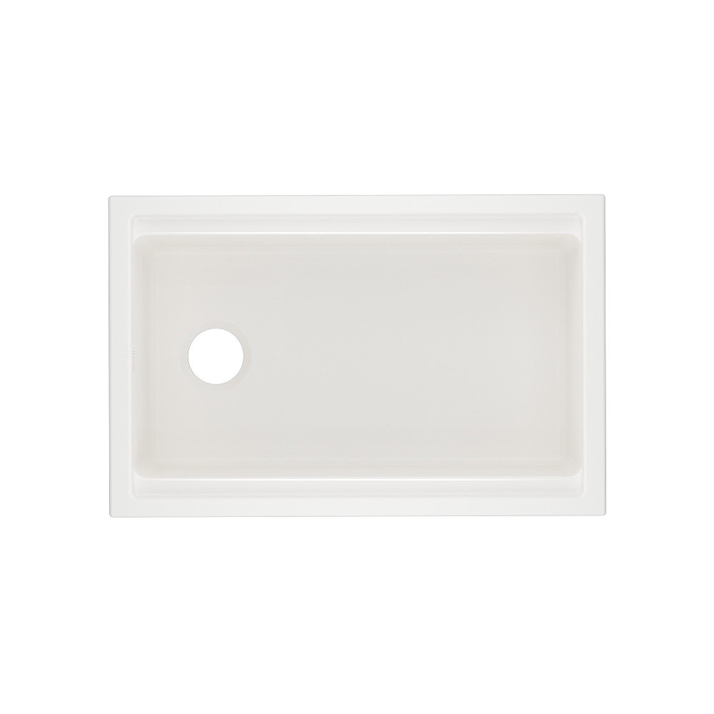 Rohl ALUM3019WS68 Allia™ 30" Fireclay Undermount Chef/Workstation Sink - Pergame