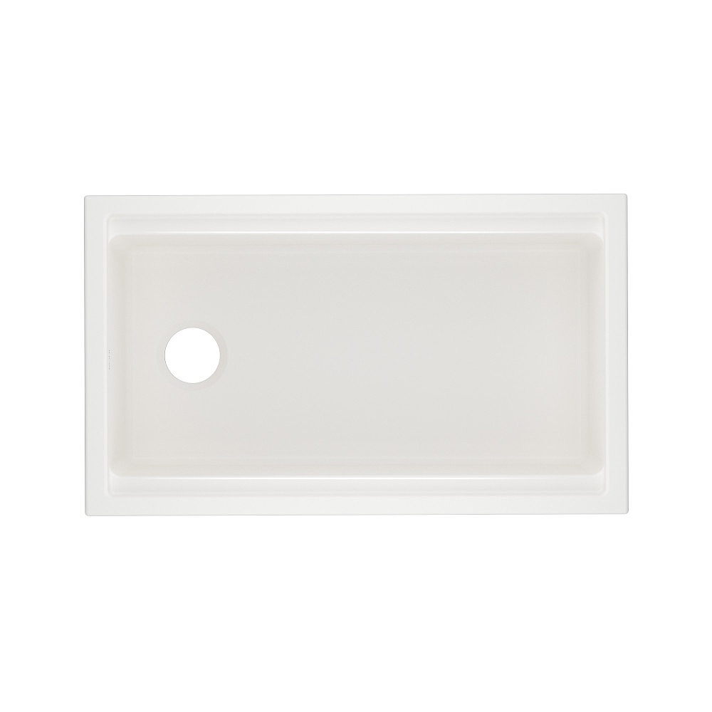 Rohl ALUM3319WS68 Allia™ 33" Fireclay Undermount Chef/Workstation Sink - Pergame
