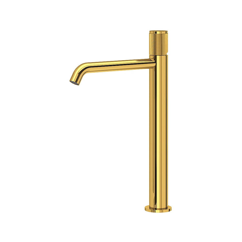 Rohl AM02D1IWULB Amahle™ Single Handle Tall Lavatory Faucet - Unlacquered Brass