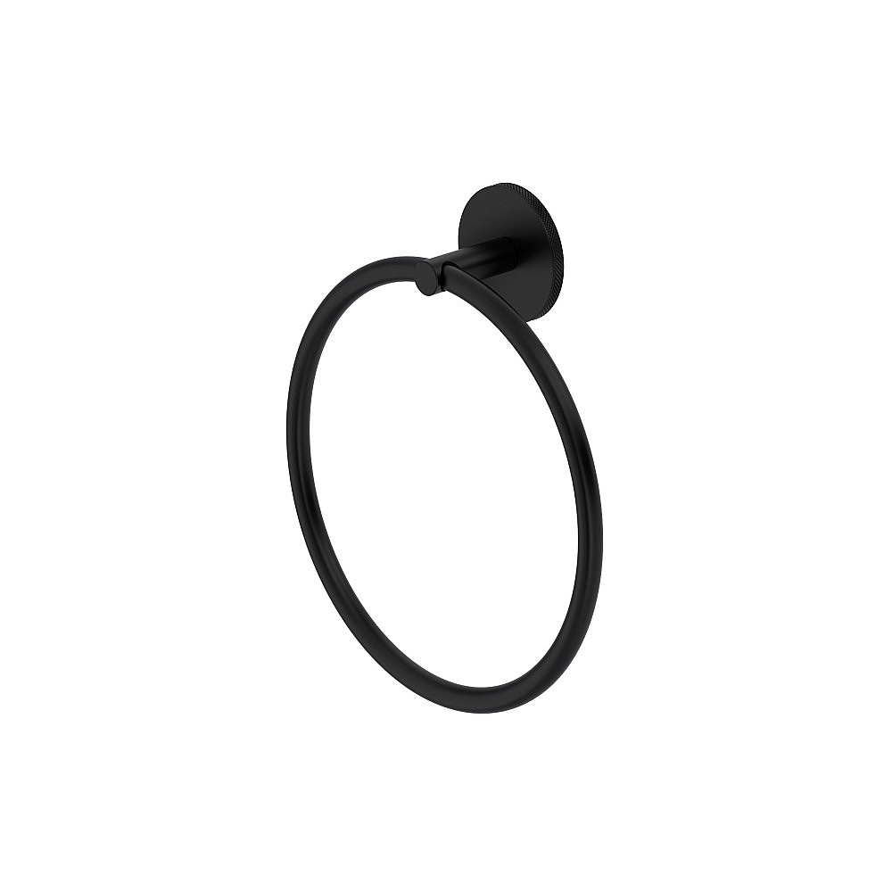 Rohl AM25WTRMB Amahle™ Towel Ring - Matte Black