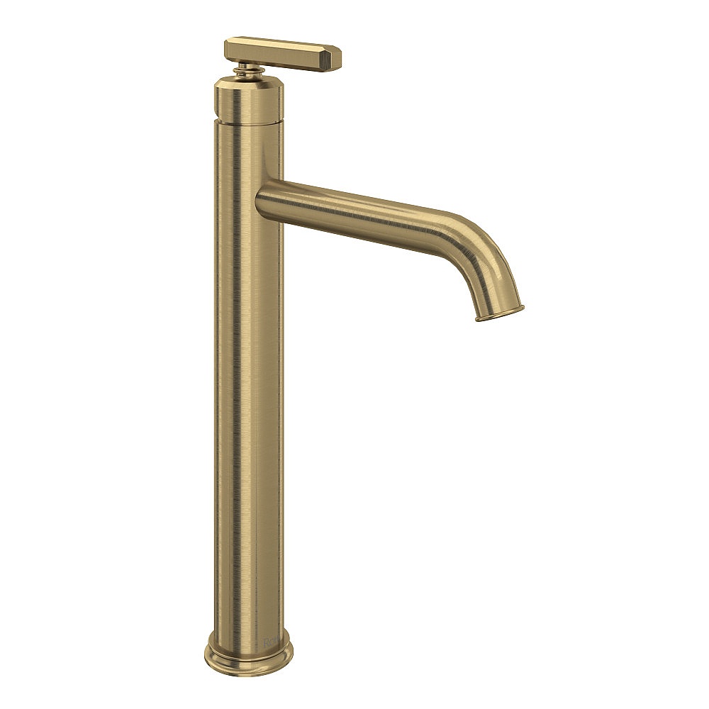 Rohl AP02D1LMAG Apothecary™ Single Handle Tall Lavatory Faucet - Antique Gold