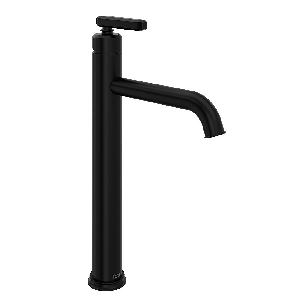 Rohl AP02D1LMMB Apothecary™ Single Handle Tall Lavatory Faucet - Matte Black