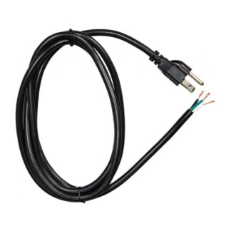 Richelieu AL69002 120V Exterior LED Plaque Power Cord - Black