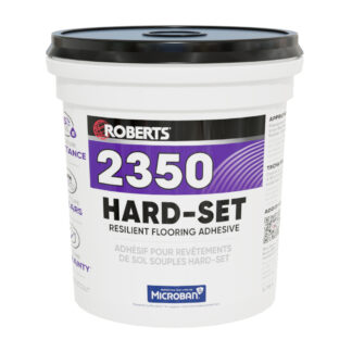 Roberts 2350RB004 3.78L Hard-Set Resilient Flooring Adhesive