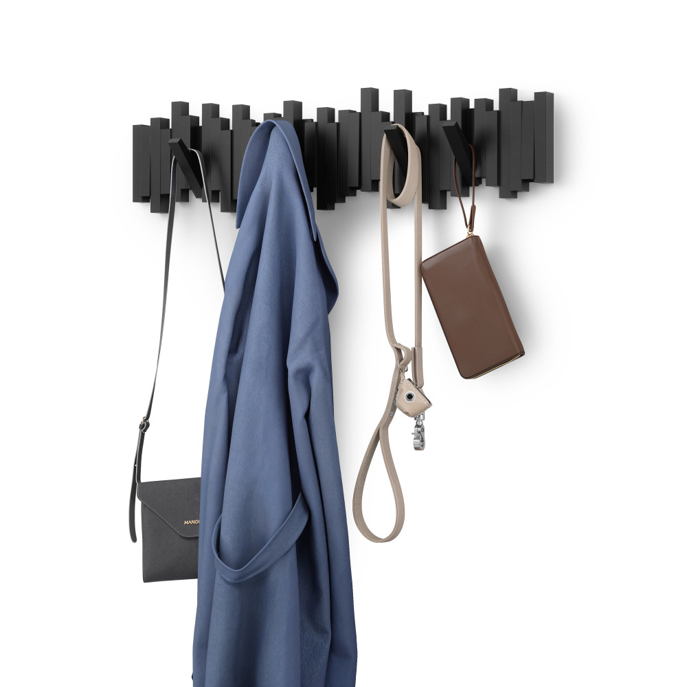 Umbra 1023536-040 Sticks 8 Wall Hook - Black