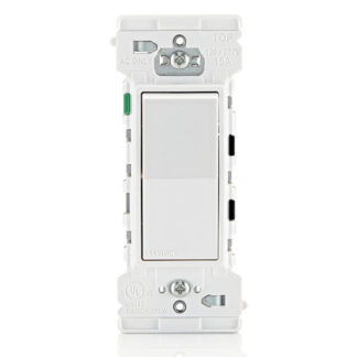 Leviton E5601-742 15AMP Single Pole Decora Rocker Switch - White