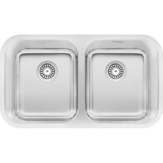 Blanco 401234 Horizon U 2.0 Undermount Kitchen Sink, 8" Deep - Stainless Steel