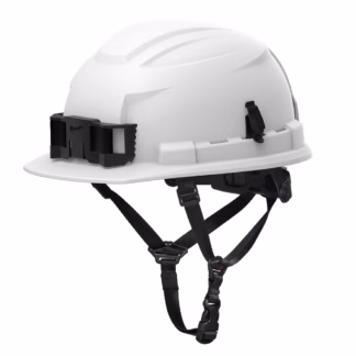 Milwaukee 48-73-1521 BOLT Type-2 Class-E Front Brim Non-Vented 4PT Safety Helmet - White